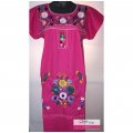 style By Me Puebla Tehucan Art Culture Tradition Hand Embroidered BelenMosqueda Dresses pink colors1