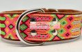 large dog collar full knited Style by Me toronto Belen Mosqueda Mexican Art in Canada Handmade dog 009