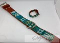 large dog collar full knited Style by Me toronto Belen Mosqueda Mexican Art in Canada Handmade dog 02