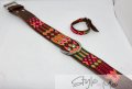 large dog collar full knited Style by Me toronto Belen Mosqueda Mexican Art in Canada Handmade dog 03