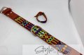 large dog collar full knited Style by Me toronto Belen Mosqueda Mexican Art in Canada Handmade dog 04