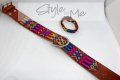 large dog collar full knited Style by Me toronto Belen Mosqueda Mexican Art in Canada Handmade dog 05