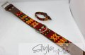 large dog collar full knited Style by Me toronto Belen Mosqueda Mexican Art in Canada Handmade dog 07