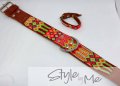 large dog collar full knited Style by Me toronto Belen Mosqueda Mexican Art in Canada Handmade dog 09