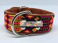 medium dog collar full knited Style by Me toronto Belen Mosqueda Mexican Art in Canada Handmade dog 0010