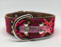 medium dog collar full knited Style by Me toronto Belen Mosqueda Mexican Art in Canada Handmade dog 004