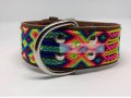 medium dog collar full knited Style by Me toronto Belen Mosqueda Mexican Art in Canada Handmade dog 008