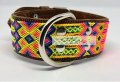 medium dog collar full knited Style by Me toronto Belen Mosqueda Mexican Art in Canada Handmade dog 009