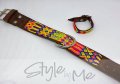 medium dog collar full knited Style by Me toronto Belen Mosqueda Mexican Art in Canada Handmade dog 09