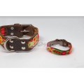 small dog collar full knited Style by Me toronto Belen Mosqueda Mexican Art in Canada Handmade dog 0004