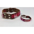 small dog collar full knited Style by Me toronto Belen Mosqueda Mexican Art in Canada Handmade dog 0006