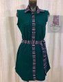 belen stylebyme toronto Guatemalan Dress color green handmade